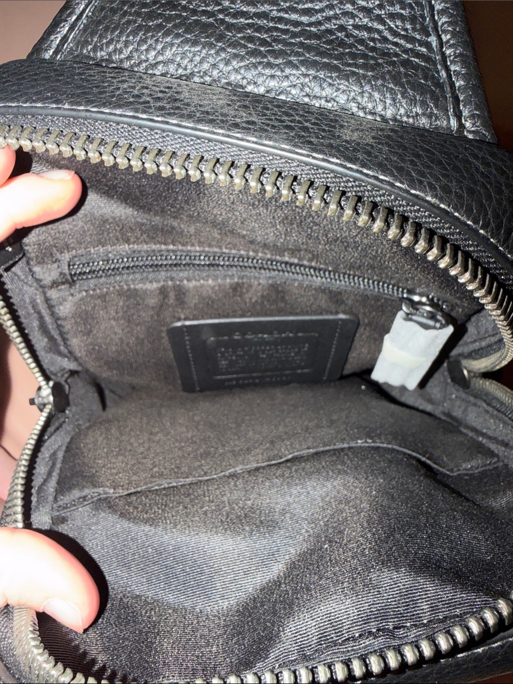 Coach Sullivan Pack In Signature Canvas Gunmetal/Charcoal/Black - Picture 4 of 4